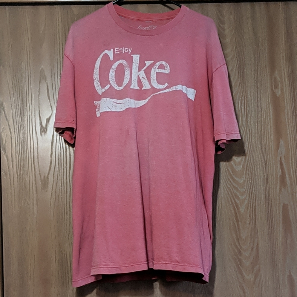 Men's Coca-Cola licensed Vintage style Tee